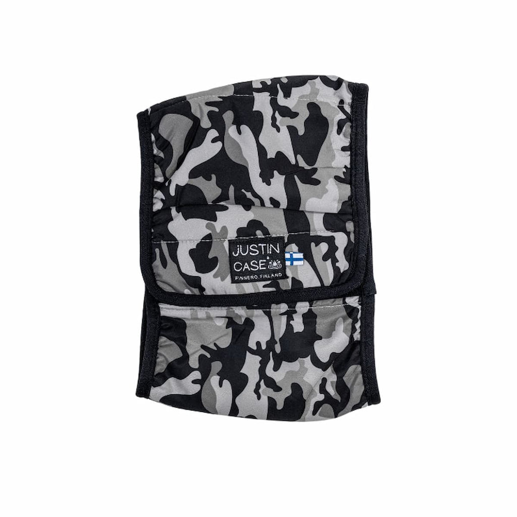 Bande ventrale lavable camouflage JustinCase pour chien mâle incontinent.