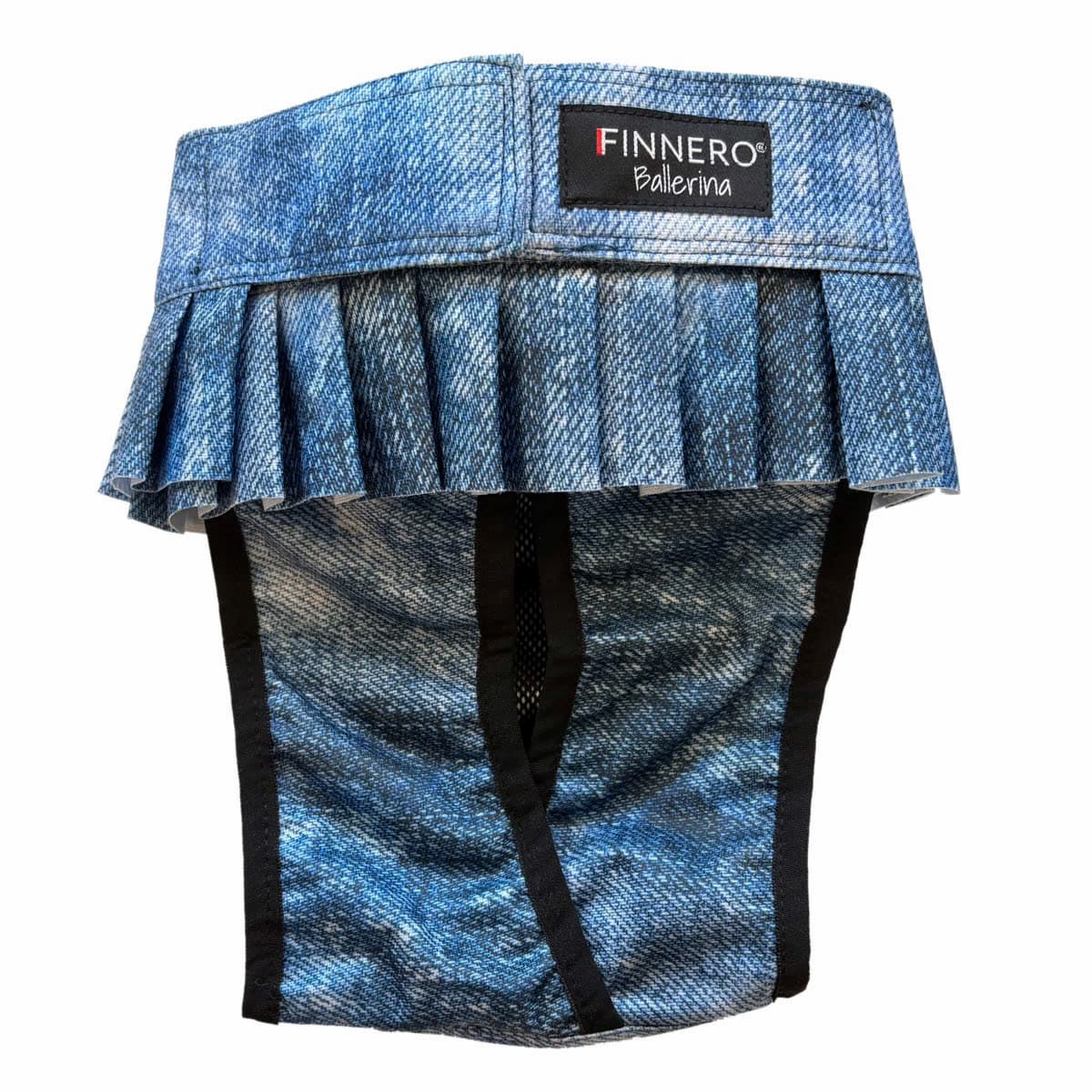 Culotte lavable pour chienne Ballerina effet jean