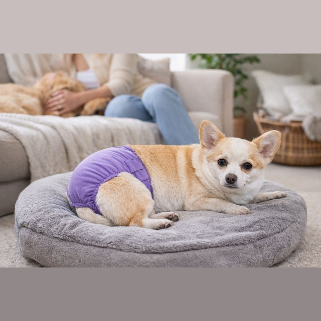 culotte lavable chien confort maximum utilisation quotidienne maison