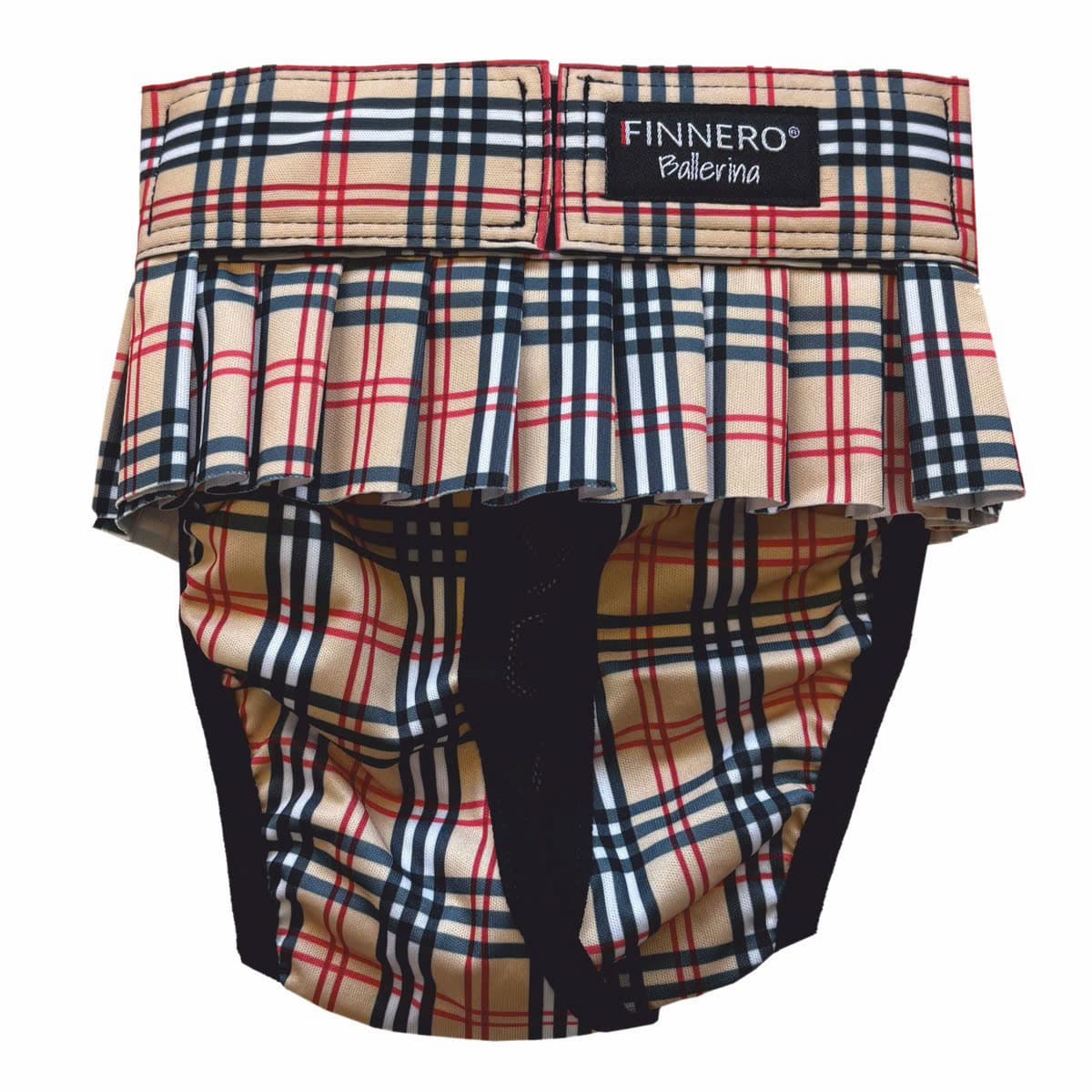 Culotte lavable pour chienne Ballerina motif chic