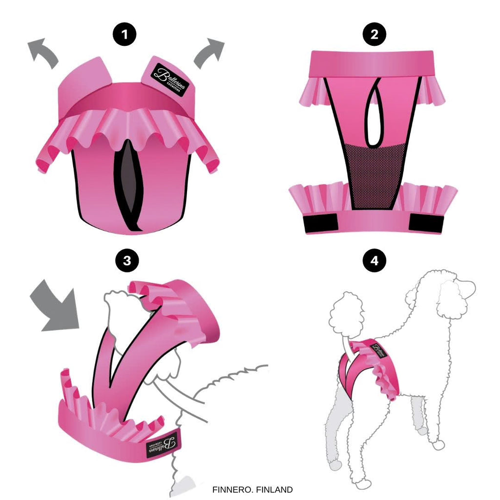 Culotte Ballerina Anti-Fuite Lavable pour Chienne | Incontinence Chien Senior